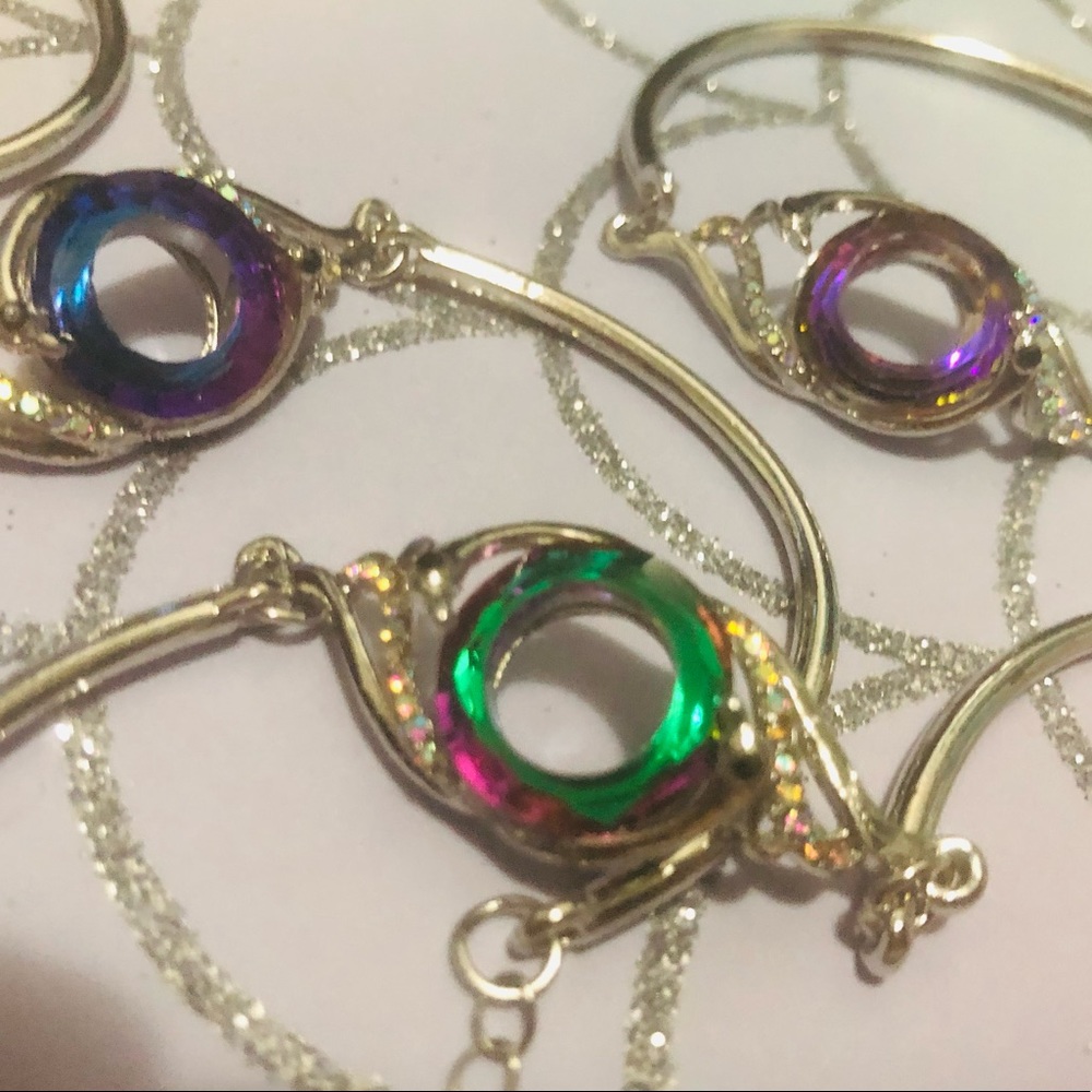 Ocean Eye Real Silver Bracelets Multiple Colors I… - image 4